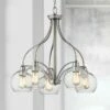 Kichler Harmony 26" Wide Brushed Nickel 5-Light Chandelier -Lighting Sales Shop kichler harmony 26 inch wide brushed nickel 5 light chandelier 42d54cropped