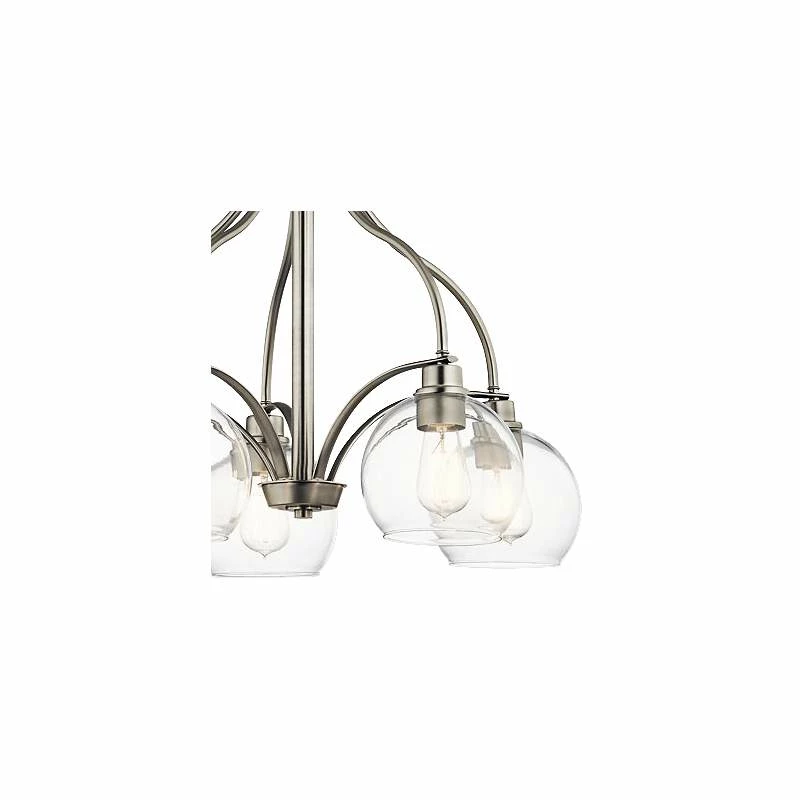 Kichler Harmony 26" Wide Brushed Nickel 5-Light Chandelier 5 Kichler Harmony 26" Wide Brushed Nickel 5-Light Chandelier - Image 3