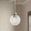 Kichler Harmony 6 1/2" Wide Brushed Nickel Mini Pendant -Lighting Sales Shop kichler harmony 6 and one half inch wide brushed nickel mini pendant 42x68cropped