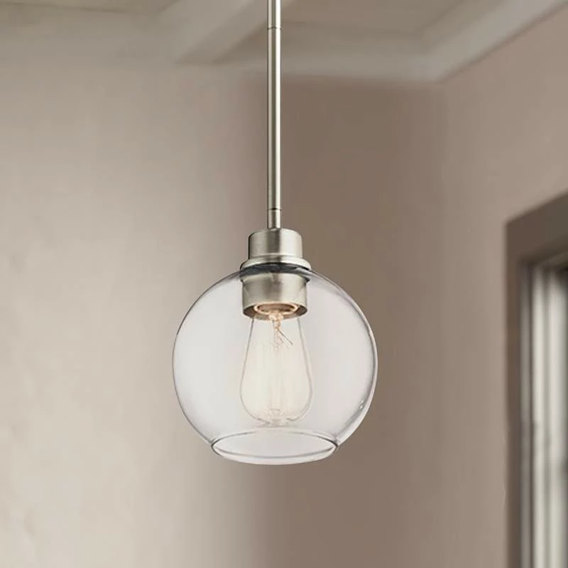 Kichler Harmony 6 1/2" Wide Brushed Nickel Mini Pendant 3 Kichler Harmony 6 1/2" Wide Brushed Nickel Mini Pendant