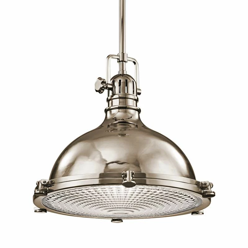 Kichler Hatteras Bay 18" Wide Polished Nickel Pendant Light 3 Kichler Hatteras Bay 18" Wide Polished Nickel Pendant Light