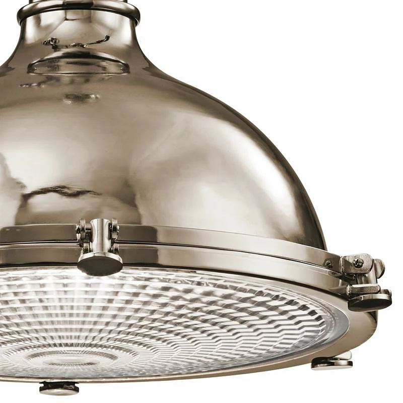 Kichler Hatteras Bay 18" Wide Polished Nickel Pendant Light 4 Kichler Hatteras Bay 18" Wide Polished Nickel Pendant Light - Image 2