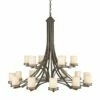 Kichler Hendrik 50 1/4"W Oiled Bronze 18-Light Chandelier 2 Kichler Hendrik 50 1/4"W Oiled Bronze 18-Light Chandelier -Lighting Sales Shop kichler hendrik 50 and one quarter inchw oiled bronze 18 light chandelier 21961