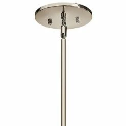 Kichler Ibis 15"W Polished Nickel And Brass Pendant Light -Lighting Sales Shop kichler ibis 15 inchw polished nickel and brass pendant light 64h40views2
