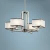 Kichler Kailey 25" Wide Brushed Nickel 4-Light Chandelier -Lighting Sales Shop kichler kailey 25 inch wide brushed nickel 4 light chandelier 5k814cropped