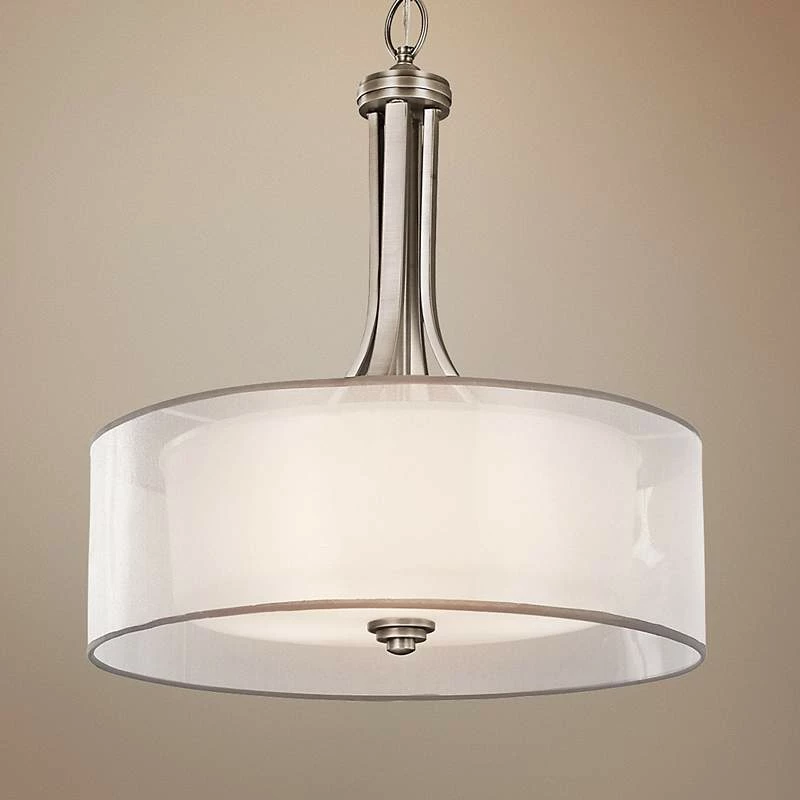 Kichler Lacey 20" Wide Antique Pewter Pendant Light 3 Kichler Lacey 20" Wide Antique Pewter Pendant Light