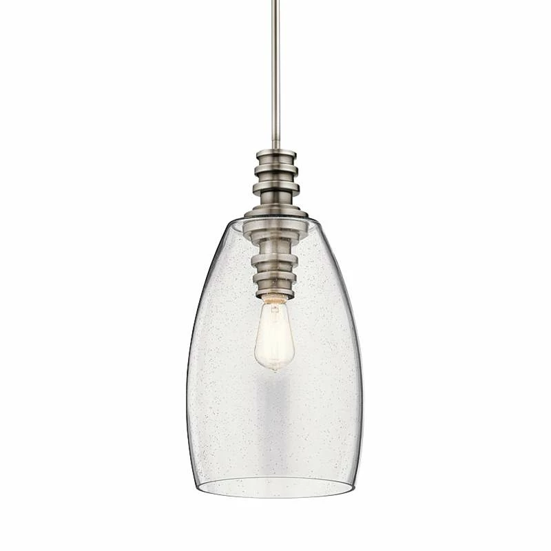 Kichler Lakum 10" Wide Classic Pewter Mini Pendant 3 Kichler Lakum 10" Wide Classic Pewter Mini Pendant