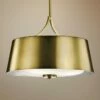 Kichler Maclain 16" Wide Natural Brass 3-Light Pendant -Lighting Sales Shop kichler maclain 16 inch wide natural brass 3 light pendant 1w581cropped