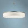 Kichler Mercel 26 1/2" Wide Satin Nickel LED Pendant Light -Lighting Sales Shop kichler mercel 26 and one half inch wide satin nickel led pendant light 76m30cropped