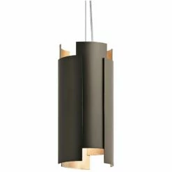 Kichler Moderne 5 1/2" Wide Olde Bronze LED Mini Pendant -Lighting Sales Shop kichler moderne 5 and one half inch wide olde bronze led mini pendant 64h38views2