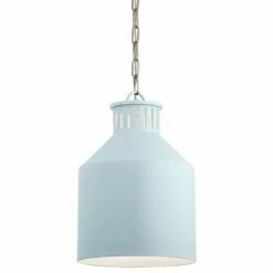 Kichler Montauk 1-Light Blue Mini Pendant -Lighting Sales Shop kichler montauk 1 light blue mini pendant 63p86