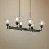 Kichler Niles 32 1/4"W Olde Bronze 6-Light Linear Chandelier 1 Kichler Niles 32 1/4"W Olde Bronze 6-Light Linear Chandelier -Lighting Sales Shop kichler niles 32 and one quarter inchw olde bronze 6 light linear chandelier 16w26cropped