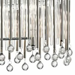 Kichler Piper 36" Wide Chrome Oval Pendant Light -Lighting Sales Shop kichler piper 36 inch wide chrome oval pendant light 35k18views1