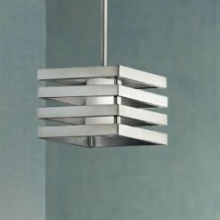 Kichler Realta 12"W Brushed Nickel Mini Pendant