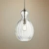 Kichler Riviera 9" Wide Brushed Nickel Mini Pendant