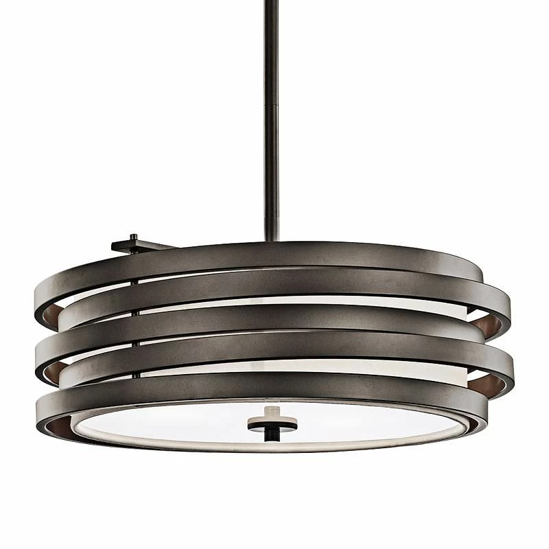 Kichler Roswell 19 1/4" Wide Old Bronze Pendant 4 Kichler Roswell 19 1/4" Wide Old Bronze Pendant - Image 2