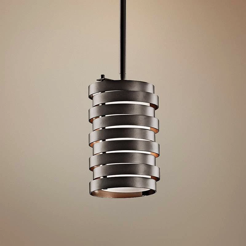 Kichler Roswell 5 1/4" Wide Olde Bronze Mini Pendant 3 Kichler Roswell 5 1/4" Wide Olde Bronze Mini Pendant