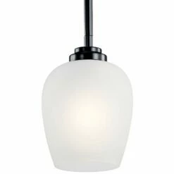 Kichler Valserrano 5" Wide Black Finish White Glass Mini Pendant 8 Kichler Valserrano 5" Wide Black Finish White Glass Mini Pendant -Lighting Sales Shop kichler valserrano 5 inch wide black finish white glass mini pendant 75c85views1