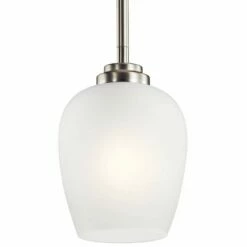 Kichler Valserrano 5" Wide Brushed Nickel Mini Pendant Light -Lighting Sales Shop kichler valserrano 5 inch wide brushed nickel mini pendant light 75c86views1