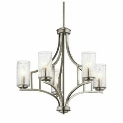 Kichler Vara 25 1/4" Wide Brushed Nickel 5-Light Chandelier 6 Kichler Vara 25 1/4" Wide Brushed Nickel 5-Light Chandelier -Lighting Sales Shop kichler vara 25 and one quarter inch wide brushed nickel 5 light chandelier 42d61