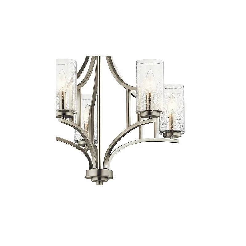Kichler Vara 25 1/4" Wide Brushed Nickel 5-Light Chandelier 5 Kichler Vara 25 1/4" Wide Brushed Nickel 5-Light Chandelier - Image 3