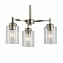 Kichler Winslow 18" Wide Brushed Nickel 3-Light Chandelier 7 Kichler Winslow 18" Wide Brushed Nickel 3-Light Chandelier -Lighting Sales Shop kichler winslow 18 inch wide brushed nickel 3 light chandelier 42v48views1