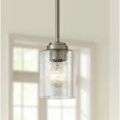 Kichler Winslow 4 1/4" Wide Brushed Nickel Mini Pendant