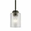 Kichler Winslow 4 1/4" Wide Oiled Bronze Mini Pendant -Lighting Sales Shop kichler winslow 4 and one quarter inch wide oiled bronze mini pendant 42x40