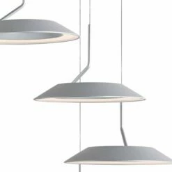 Koncept Royyo 12" Wide Silver 6-Light Mini Pendant -Lighting Sales Shop koncept royyo 12 inch wide silver 6 light mini pendant 68r46views1
