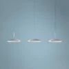 Koncept Royyo 44" Wide Silver 3-Light Linear Pendant -Lighting Sales Shop koncept royyo 44 inch wide silver 3 light linear pendant 68r20cropped