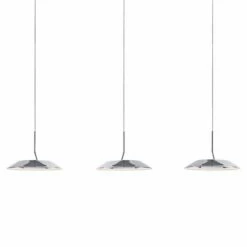 Koncept Royyo 44"W Polished Nickel 3-Light Linear Pendant 6 Koncept Royyo 44"W Polished Nickel 3-Light Linear Pendant -Lighting Sales Shop koncept royyo 44 inchw polished nickel 3 light linear pendant 68r22