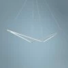 Koncept Z-Bar Bird 48 3/4" Wide Silver LED Pendant Light -Lighting Sales Shop koncept z bar bird 48 and three quarter inch wide silver led pendant light 65t55cropped