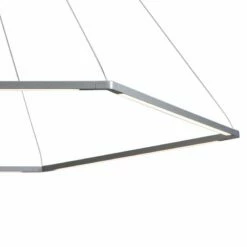 Koncept Z-Bar Honeycomb 51 3/4"W Silver LED Pendant Light -Lighting Sales Shop koncept z bar honeycomb 51 and three quarter inchw silver led pendant light 65t64views1