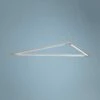 Koncept Z-Bar Triangle 26 1/2" Wide Silver LED Pendant Light -Lighting Sales Shop koncept z bar triangle 26 and one half inch wide silver led pendant light 65t92cropped