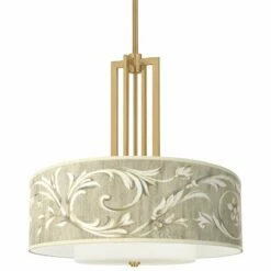 Laurel Court Carey 24" Gold 4-Light Chandelier