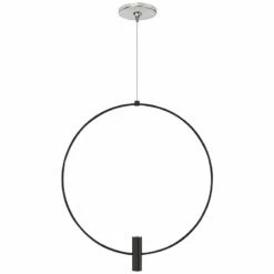 Layla 18" Wide Black LED Freejack Pendant -Lighting Sales Shop layla 18 inch wide black led freejack pendant 83c29views3