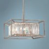 Linares 19" Wide Aged Platinum 4-Light Pendant 2 Linares 19" Wide Aged Platinum 4-Light Pendant -Lighting Sales Shop linares 19 inch wide aged platinum 4 light pendant 8f018cropped