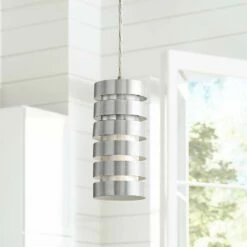 Lite Source Tendril 4 1/2" Wide Aluminum Mini Pendant