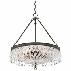 Macey 20 1/4" Wide Traditional Bronze Finish Crystal Chandelier 11 Macey 20 1/4" Wide Traditional Bronze Finish Crystal Chandelier -Lighting Sales Shop macey 20 and one quarter inch wide traditional bronze finish crystal chandelier 15e92