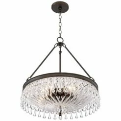 Macey 20 1/4" Wide Traditional Bronze Finish Crystal Chandelier 14 Macey 20 1/4" Wide Traditional Bronze Finish Crystal Chandelier -Lighting Sales Shop macey 20 and one quarter inch wide traditional bronze finish crystal chandelier 15e92views3