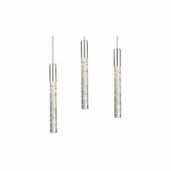 Magic 12"W Polished Nickel 3-Light LED Multi Light Pendant -Lighting Sales Shop magic 12 inchw polished nickel 3 light led multi light pendant 55p86views1