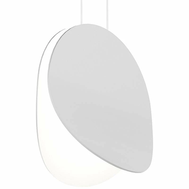 Malibu Discs™ 10" Wide White LED Mini Pendant Light 3 Malibu Discs™ 10" Wide White LED Mini Pendant Light