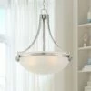 Mallot 20" Wide Brushed Nickel Modern Glass Bowl Pendant Light 1 Mallot 20" Wide Brushed Nickel Modern Glass Bowl Pendant Light -Lighting Sales Shop mallot 20 inch wide brushed nickel modern glass bowl pendant light 86h91cropped