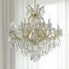 Maria Theresa 35" Wide 19-Light Gold And Crystal Chandelier -Lighting Sales Shop maria theresa 35 inch wide 19 light gold and crystal chandelier 1k260cropped