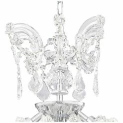 Maria Theresa Imperial 21" Wide 6-Light Crystal Chandelier -Lighting Sales Shop maria theresa imperial 21 inch wide 6 light crystal chandelier 45r05views1