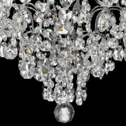 Marilyn 18 1/4" Wide Chrome And Crystal Chandelier -Lighting Sales Shop marilyn 18 and one quarter inch wide chrome and crystal chandelier 7c555views2