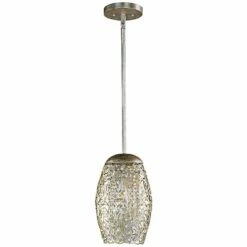 Maxim Arabesque 6 1/2" Wide Golden Silver Mini Pendant -Lighting Sales Shop maxim arabesque 6 and one half inch wide golden silver mini pendant v3351