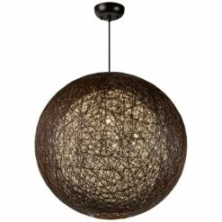 Maxim Bali 24" Wide Chocolate Weave Outdoor Pendant Light -Lighting Sales Shop maxim bali 24 inch wide chocolate weave outdoor pendant light 9r889views1