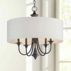 Maxim Bongo 22" Wide Oil Rubbed Bronze Chandelier