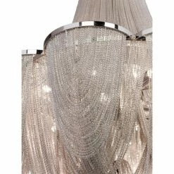 Maxim Chantilly 22" Wide Nickel Jewelry Chain Chandelier 11 Maxim Chantilly 22" Wide Nickel Jewelry Chain Chandelier -Lighting Sales Shop maxim chantilly 22 inch wide nickel jewelry chain chandelier w3845views2